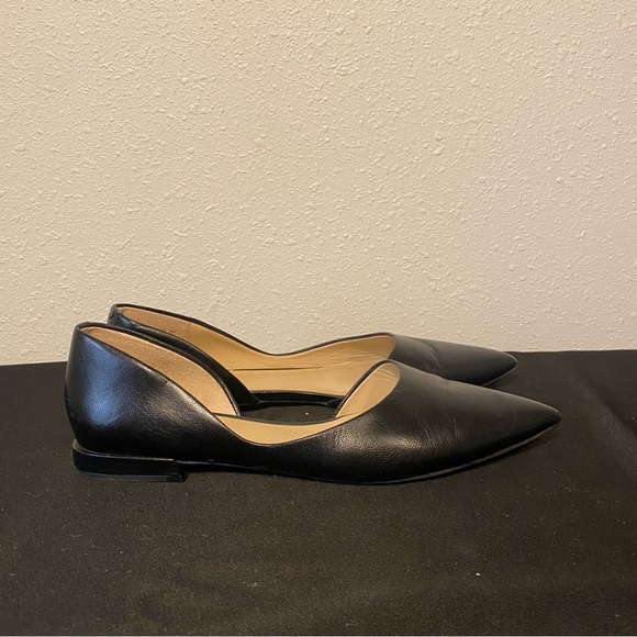 Franco Sarto Neiman D’Orsay Black Flats Size 9 - Picture 3 of 7